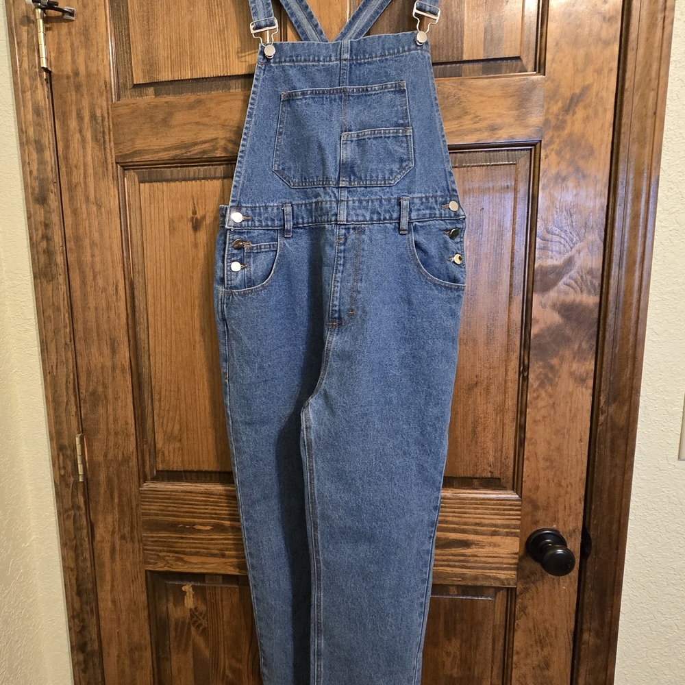 Blue Denim Overalls